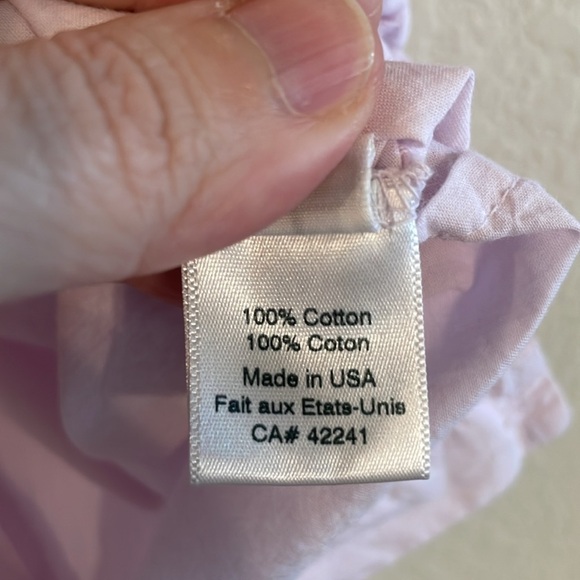 Stark X Women Button Front Shirt XS Pink 100% Cotton Lightweight Contemporary - Picture 10 of 14